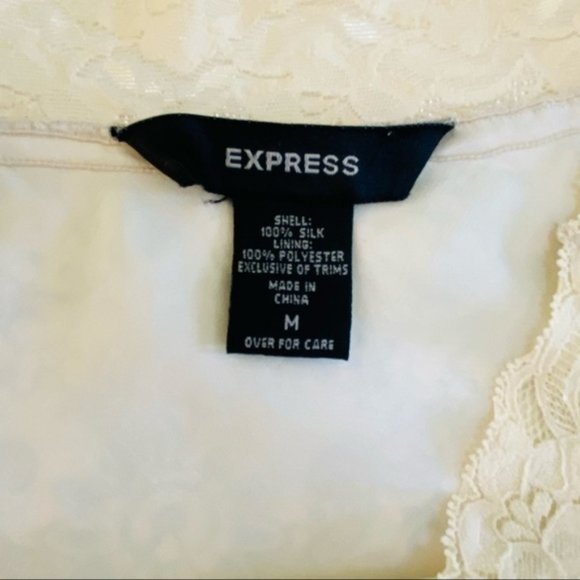 Express gorgeous silk skirt in mint green skirt (size S) - Picture 7 of 9